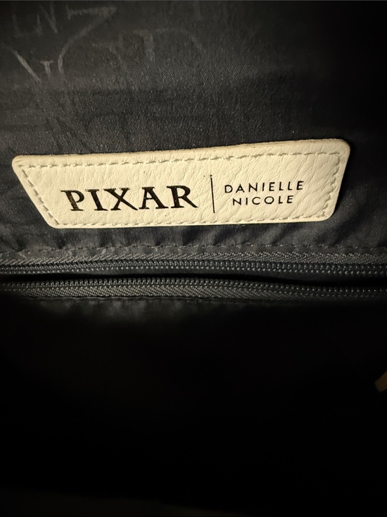 White Illustrated Mini Backpack with Parisian Ratatouille Art main image 5